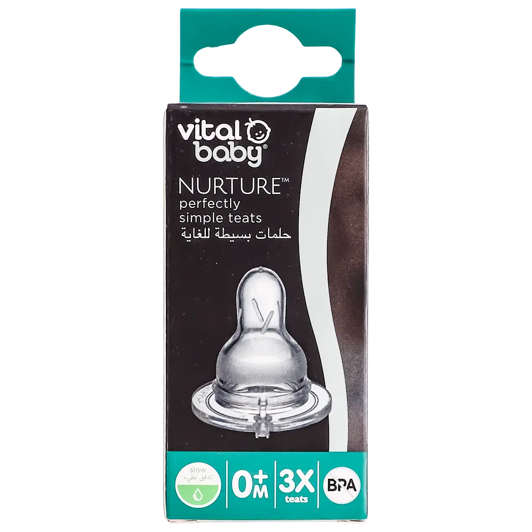 Vital Baby Nurture Perfectly Simple Teat  Slow Flow 3 Pcs - view 2