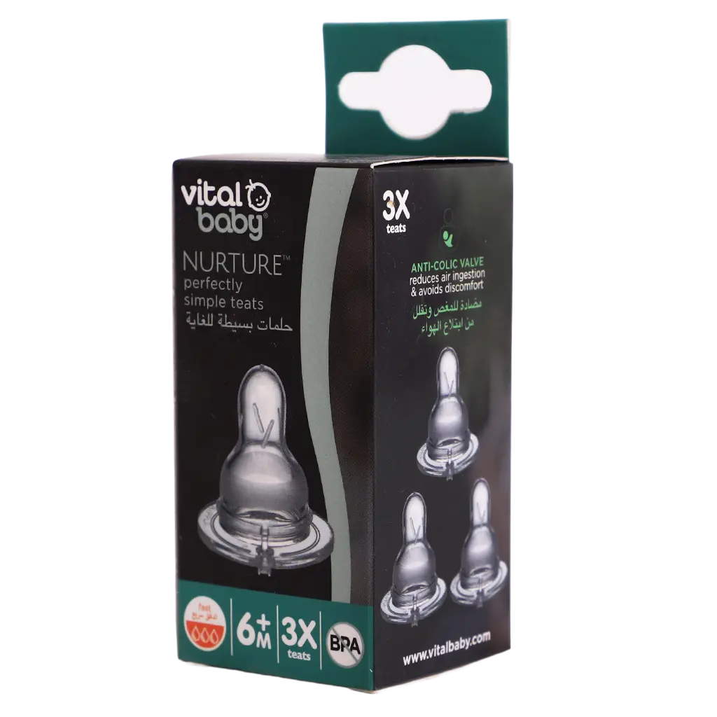 Vital Baby Nurture Perfectly Simple Teat  Fast Flow 3 Pcs - view 1