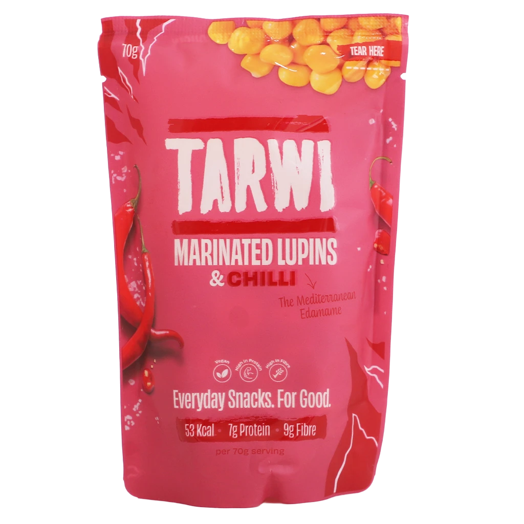 Tarwi Marinated Lupins and Chilli 70 gm