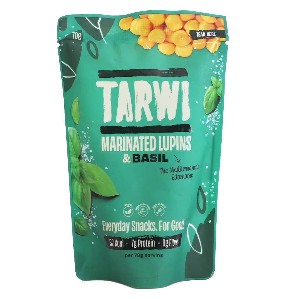 Tarwi Marinated Lupins and Basil  70 gm  - view 1