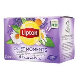 Lipton Herbal Tea Quiet Moments Caffiene Free 20 Bags