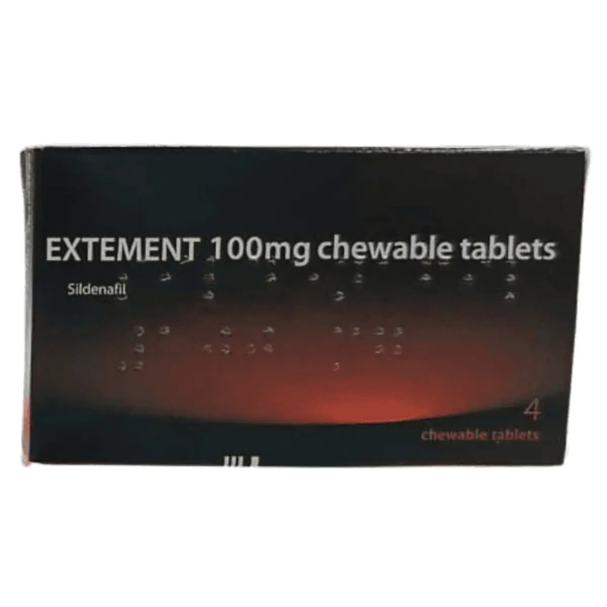 Extement 100 mg 4 Tablets - view 1
