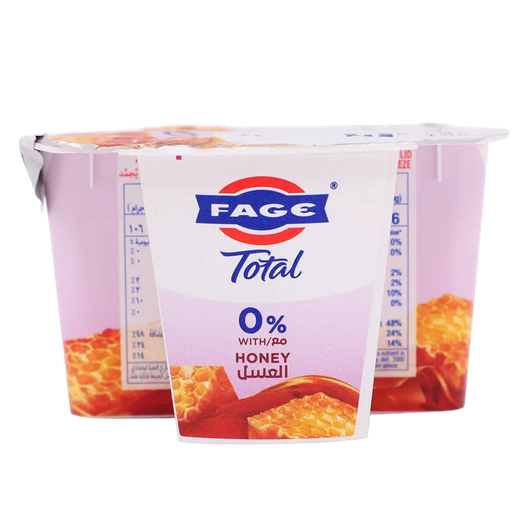 Fage Greek Yoghurt With Hony 0% Fat 150 gm - view 2