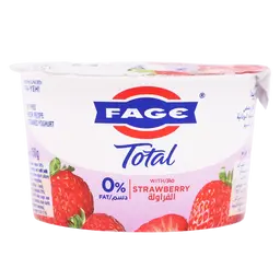 Fage Greek Yoghurt Strawberry 0% Fat 150 gm