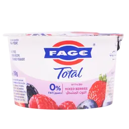 Fage Greek Yoghurt Mixed Berries 0% Fat 150 gm