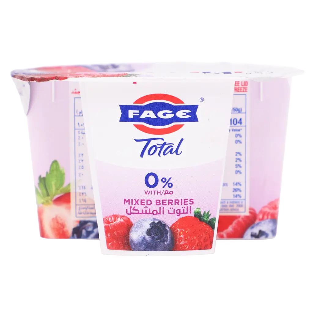 Fage Greek Yoghurt Mixed Berries 0% Fat 150 gm - view 2