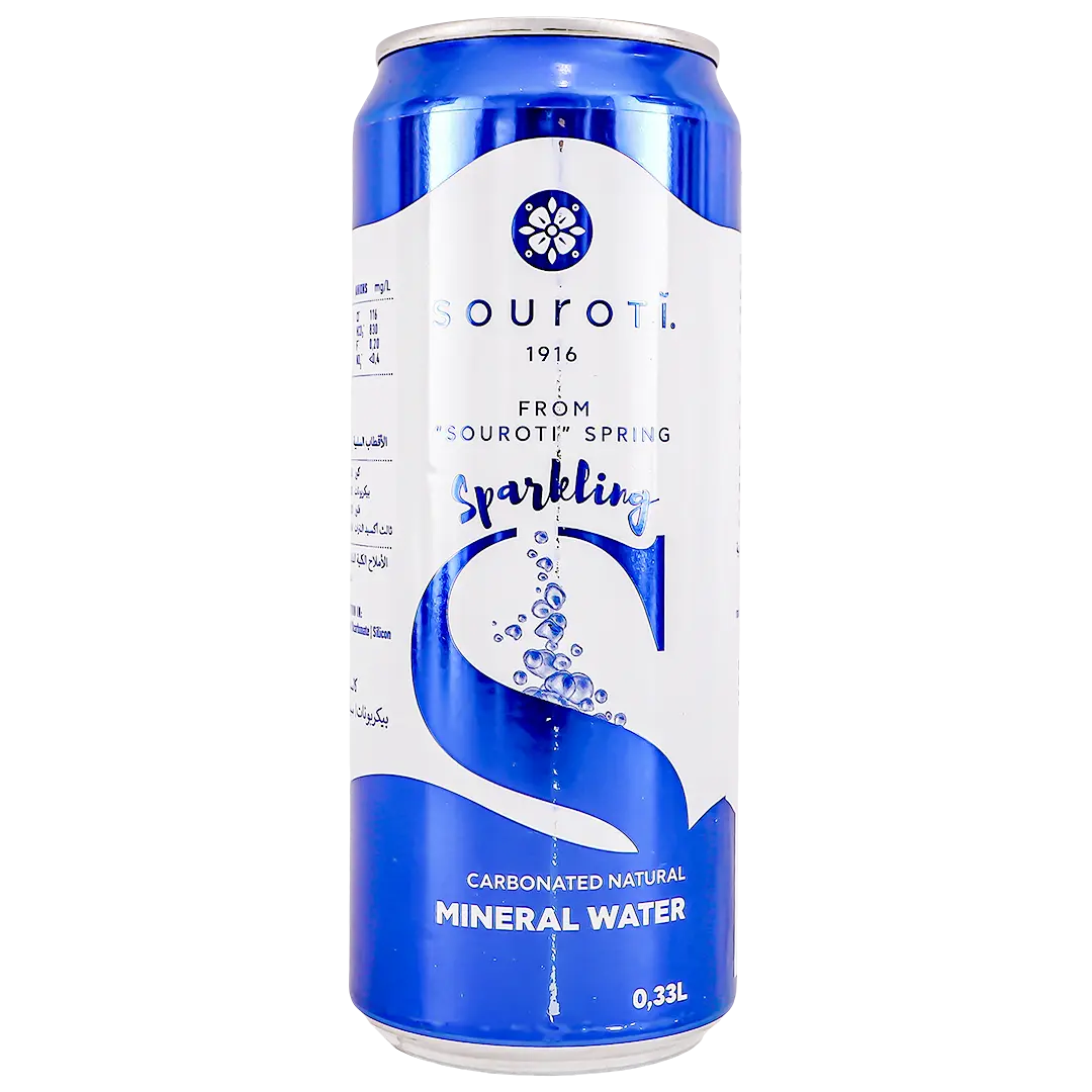Souroti Mineral  Sparkling Water 330 ml - view 2