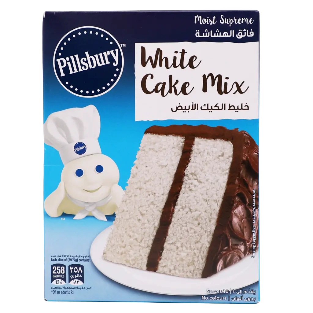 Pillsbury Cake Mix White 485 gm - view 2