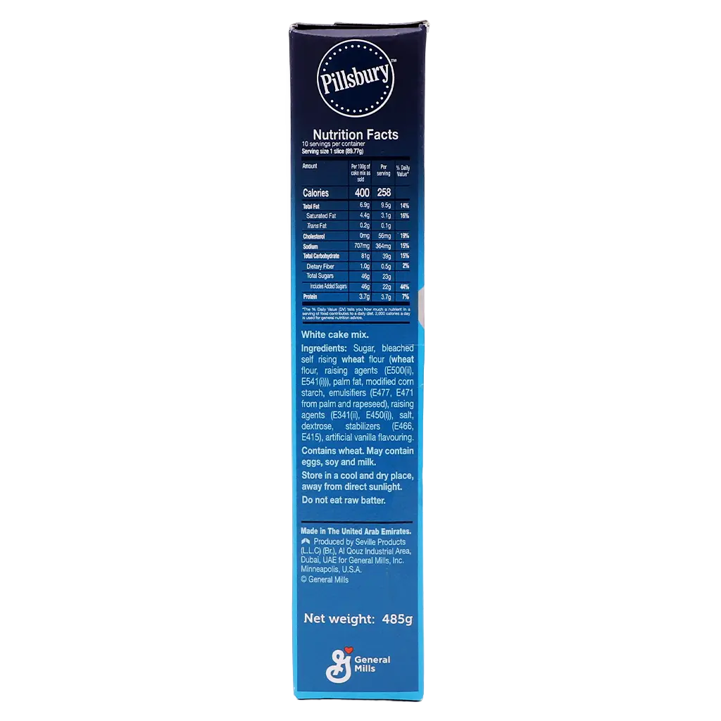 Pillsbury Cake Mix White 485 gm - view 5