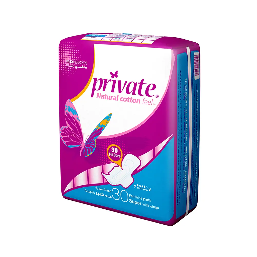 Private Clip Super Maxi Pads 30s - view 1