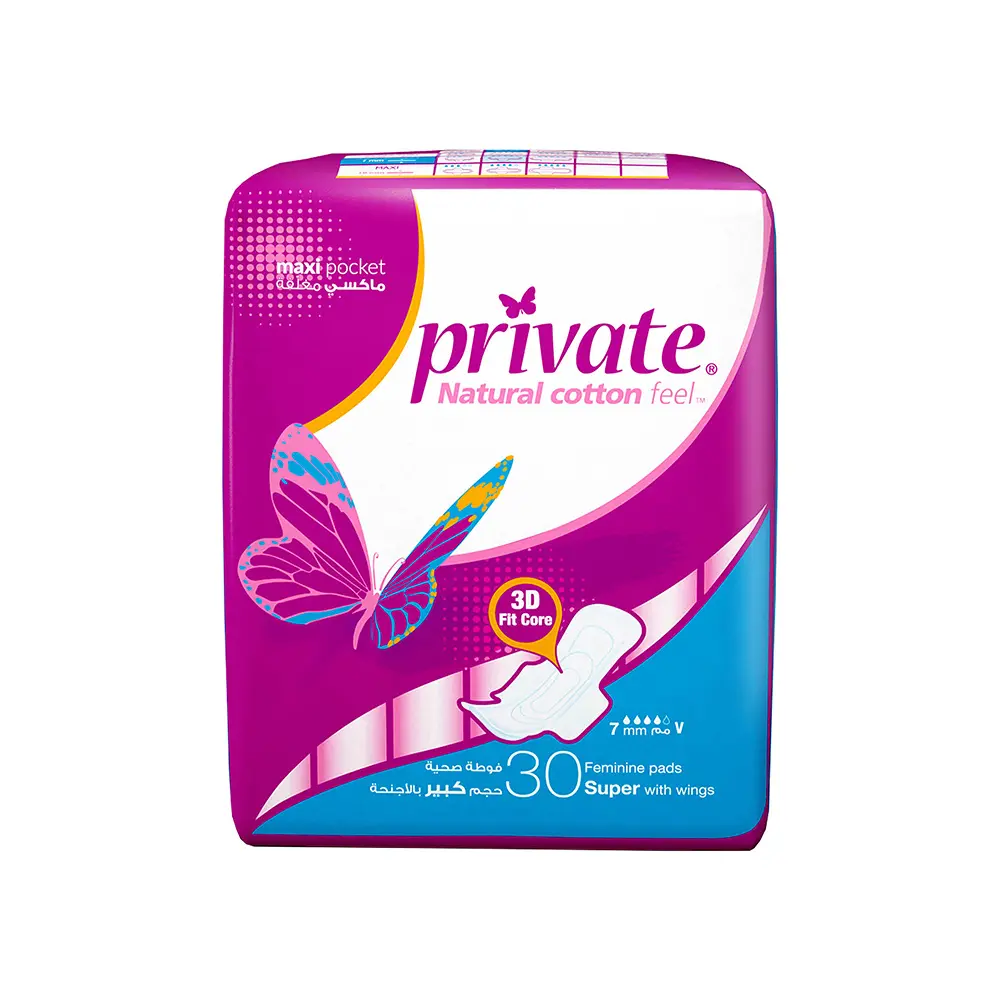 Private Clip Super Maxi Pads 30s - view 2