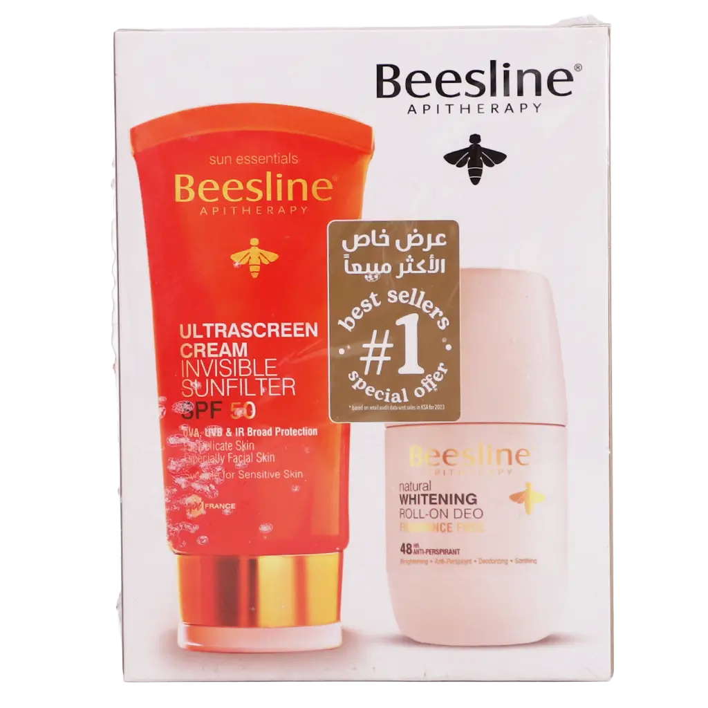 Beesline Special Offer Natural Roll-On Deodorant And Sunscreen SPF 50 - view 2