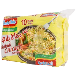 Indomie Instant Noodle Baladi Chicken Flavour 10 pcs 70 gm