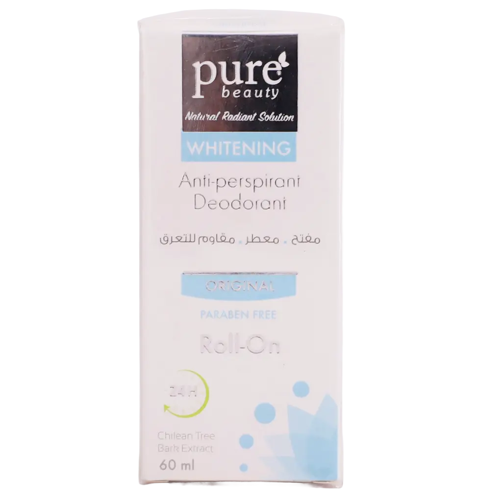 Pure Beauty Whitening Antiperspirant Deodorant Rollon Original 60ml - view 4