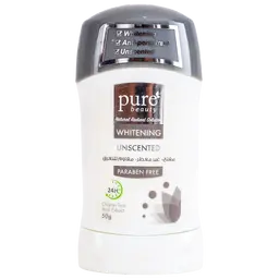 Pure Beauty Whitening Antiperspirant Deodorant Stick Unscented 50 gm