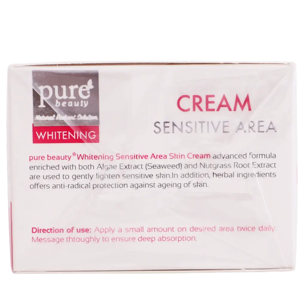 Pure Beauty Whitening Sensitive Area Cream 50 gm - view 3