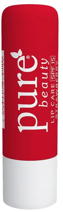 Pure Beauty Lip Balm Strawberry Spf15 4.2 gm - view 1