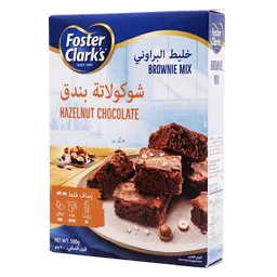 Foster Clarks Brownie Mix Chocolate Hazelnut 500 gm