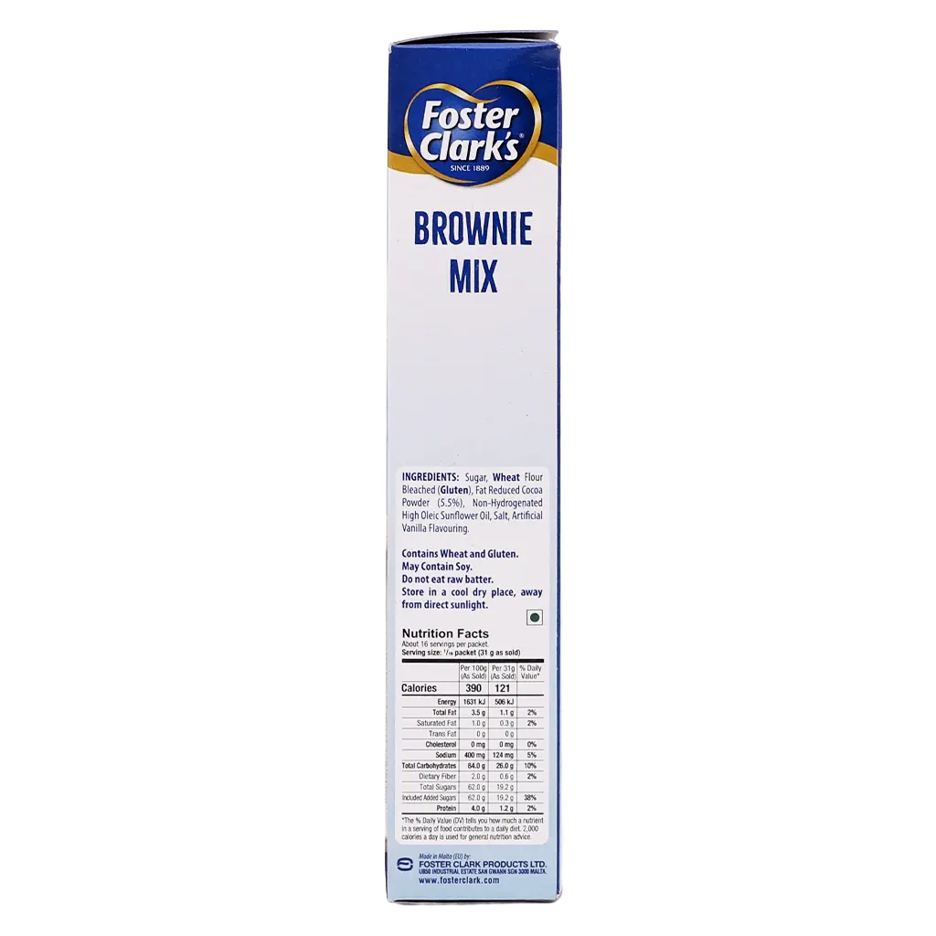 Foster Clarks Brownie Mix Milk Chocolate 500 gm - view 5