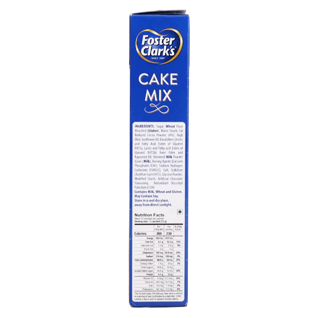 Foster Clarks Cake Mix Milk Chocolate 430 gm - view 4