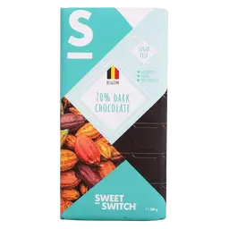 Sweet Switch Belgian 70% Dark Chocolate 100  gm