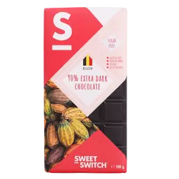 Sweet Switch Belgian 90% Extra Dark Chocolate100  gm