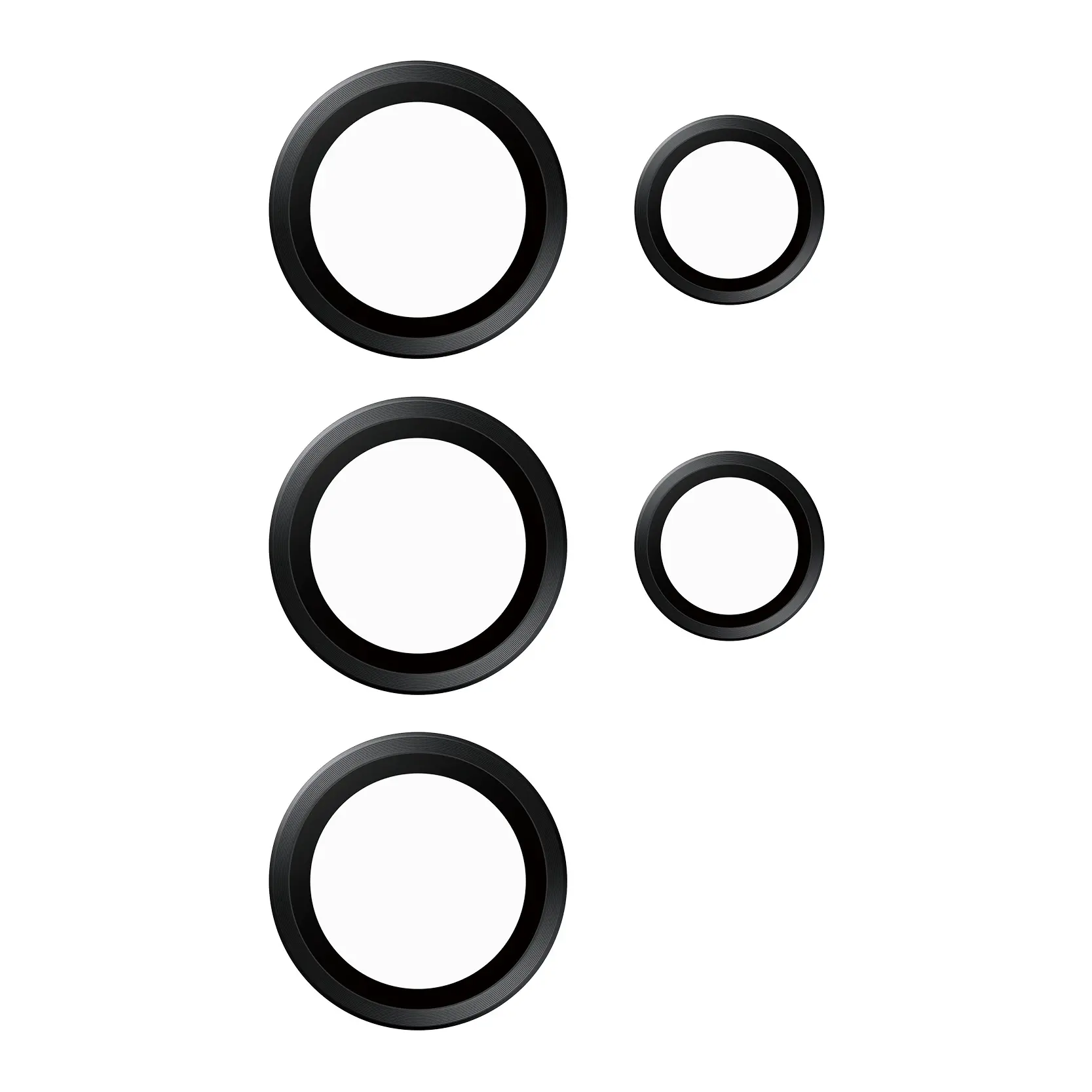 Panzer Glass® Hoops™ Camera Lens Protector Samsung Galaxy S24 Ultra | Black - view 4