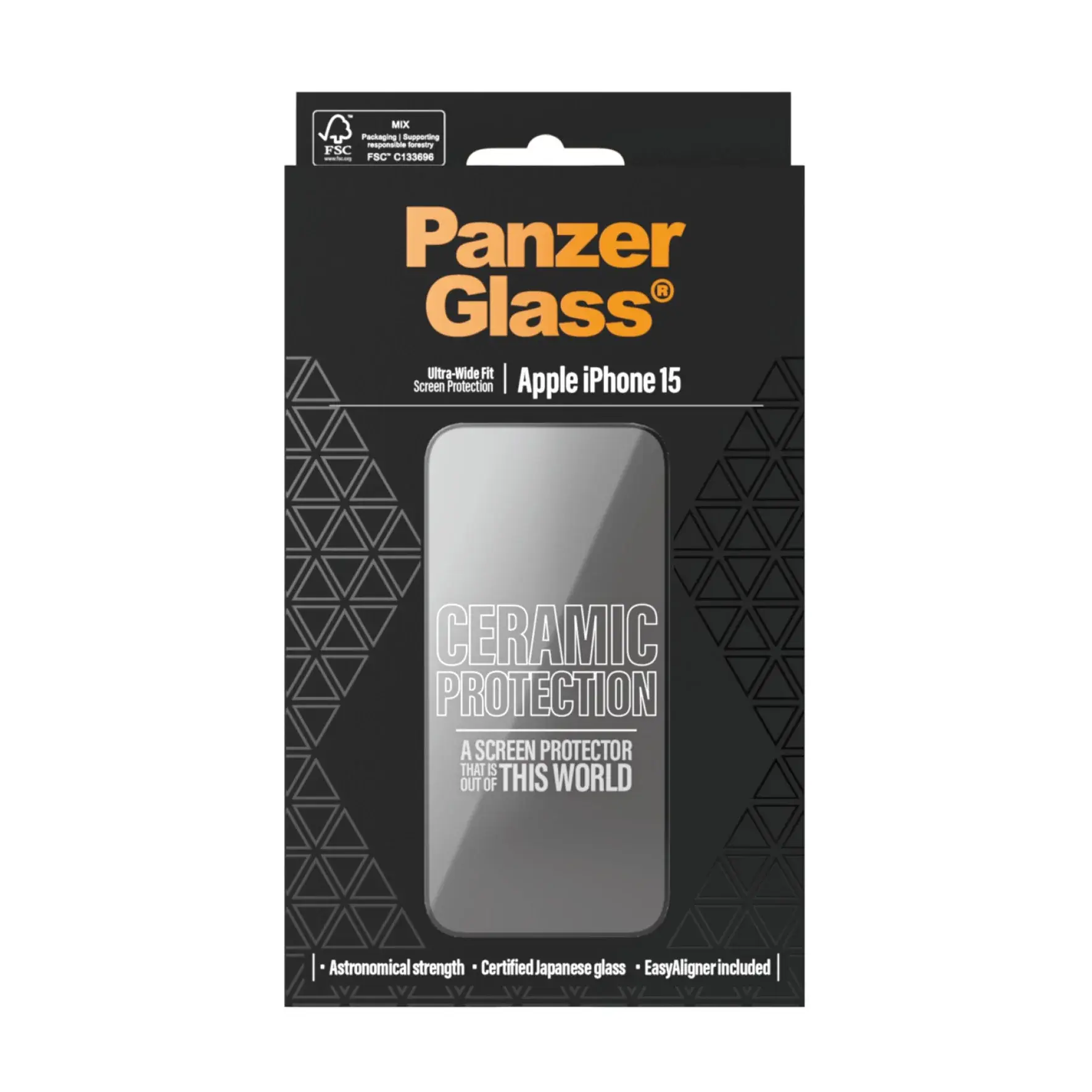 Panzer Glass Ceramic Protection for iPhone 15  - view 3