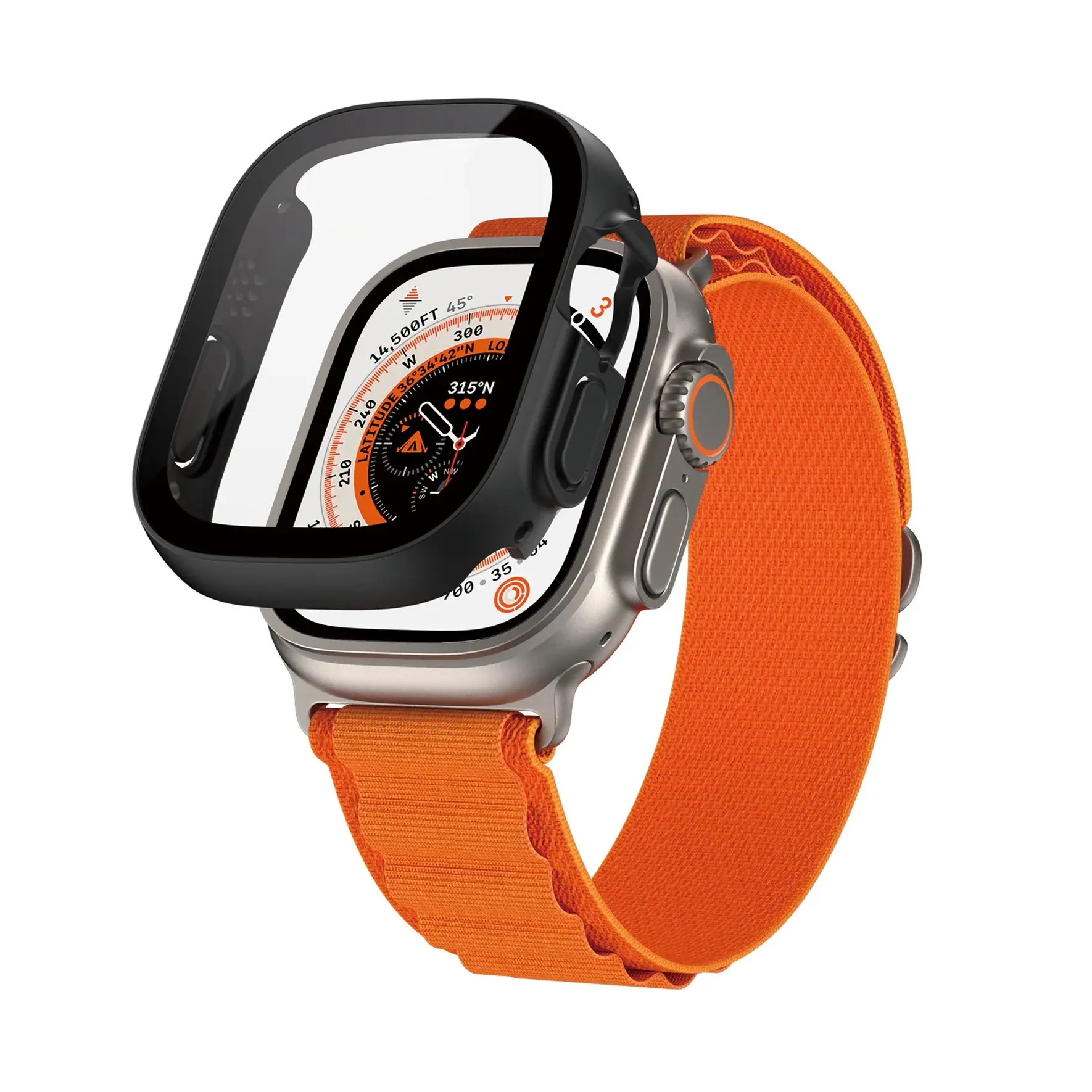 Panzer Glass Screen Protector for Apple watch Ultra 49 mm Black - view 4