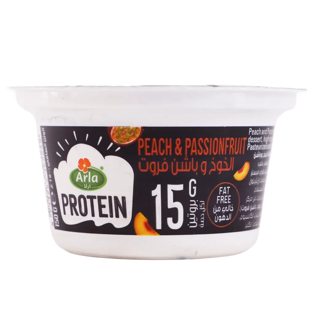 Arla Protein Yogurt with Peach & Passion Fruit Flavor 150 gm - view 4