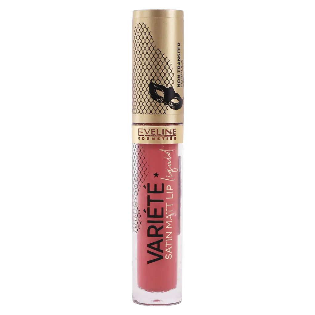 Eveline Variete Satin Mat Lip Liquid No 05 Peach Mousse - view 2