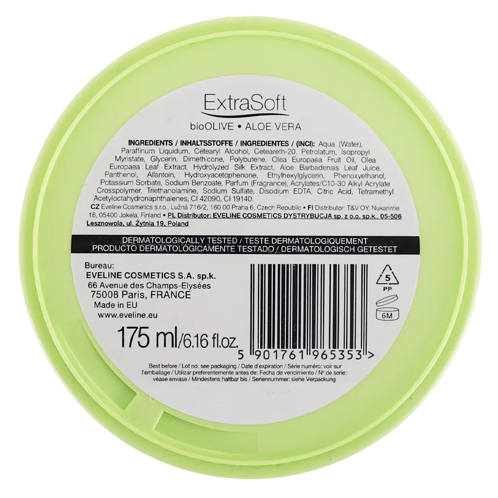 Eveline Extra Soft Aloe Vera Moisturize Face And Body Cream 175 ml - view 2
