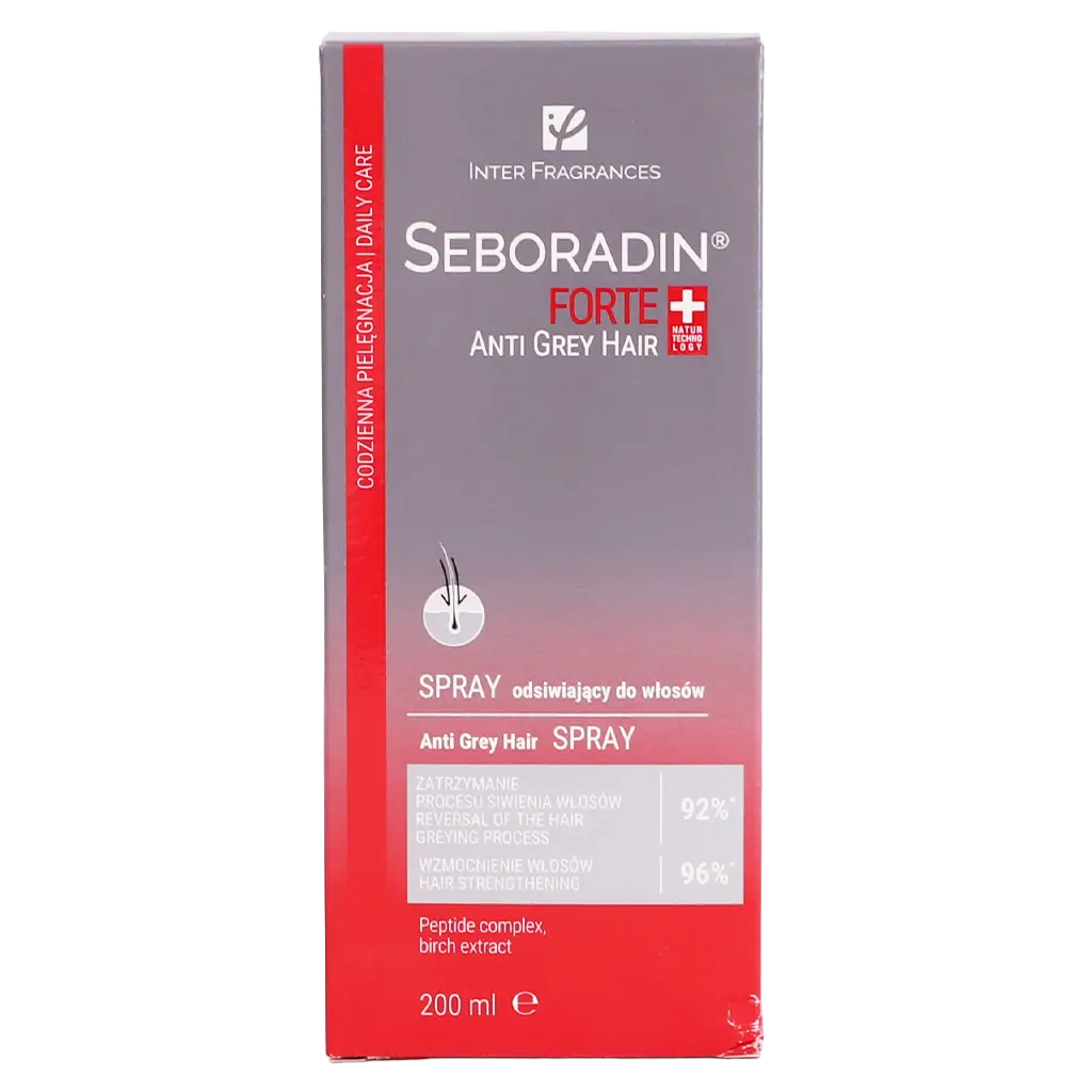 Seboradin Forte Spray Anti-Gray Hair 200 ml - view 3