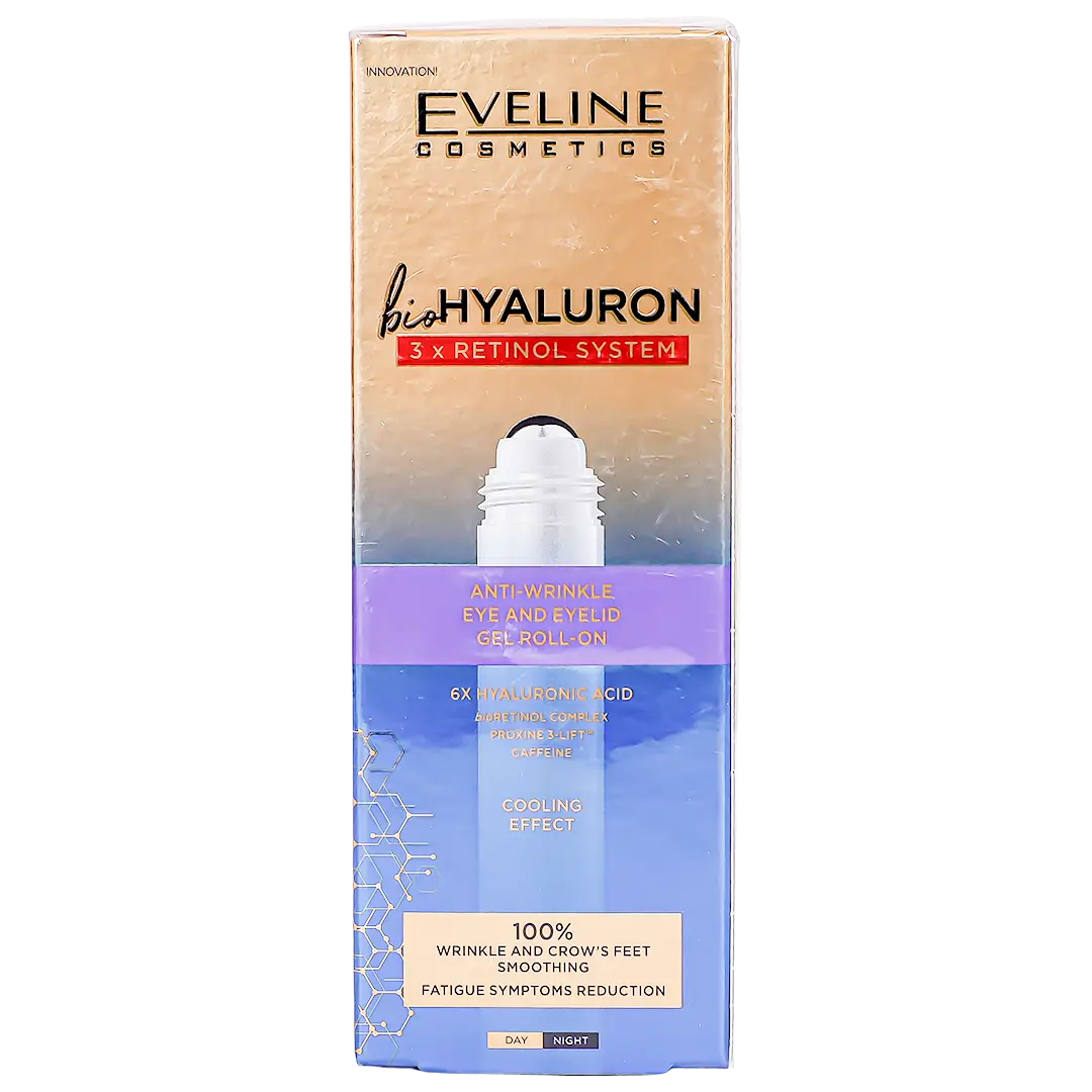 Eveline Bio Hyaluron Anti-Wrinkle Eye Gel Roll On 15 ml - view 2