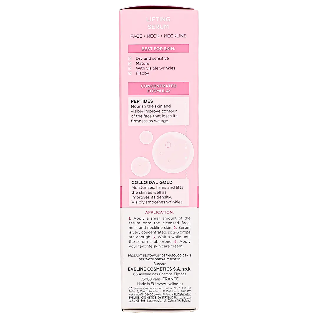 Eveline Concentrated Multi Peptide Lifting Serum 18 ml - view 4