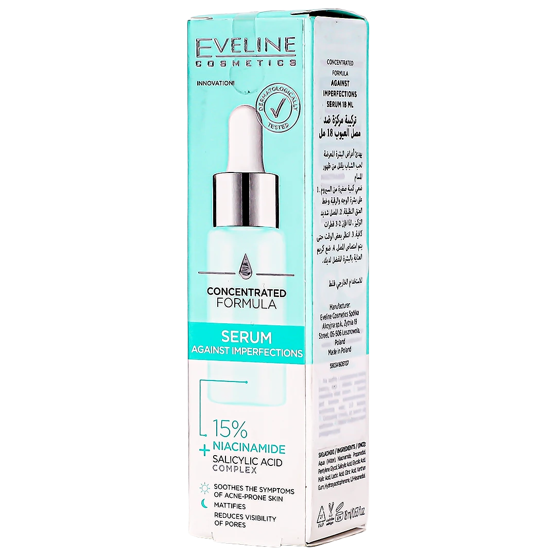 Eveline Concentrated Niacinamide Serum For Imperfections 18 ml 