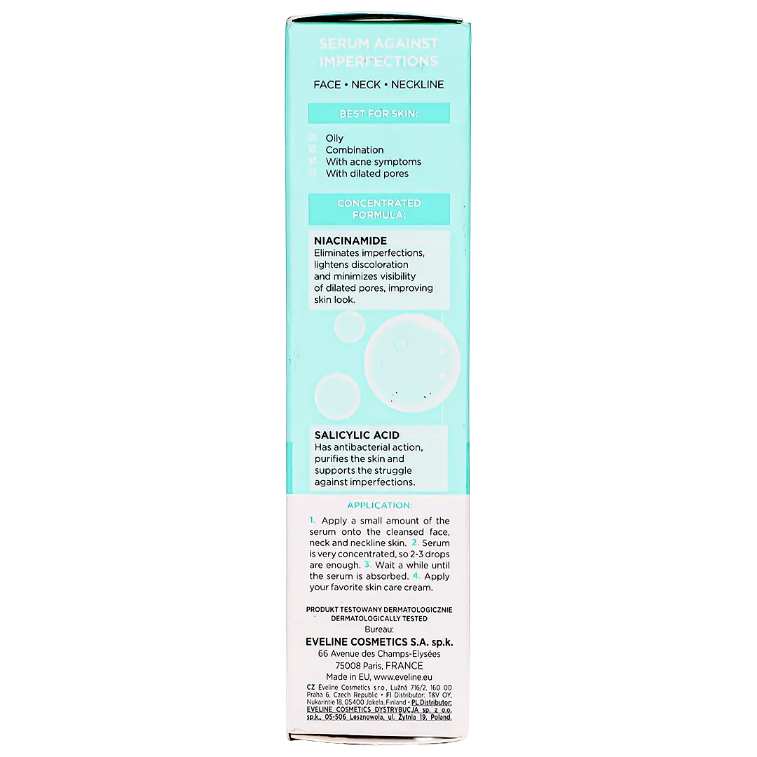 Eveline Concentrated Niacinamide Serum For Imperfections 18 ml  - view 4