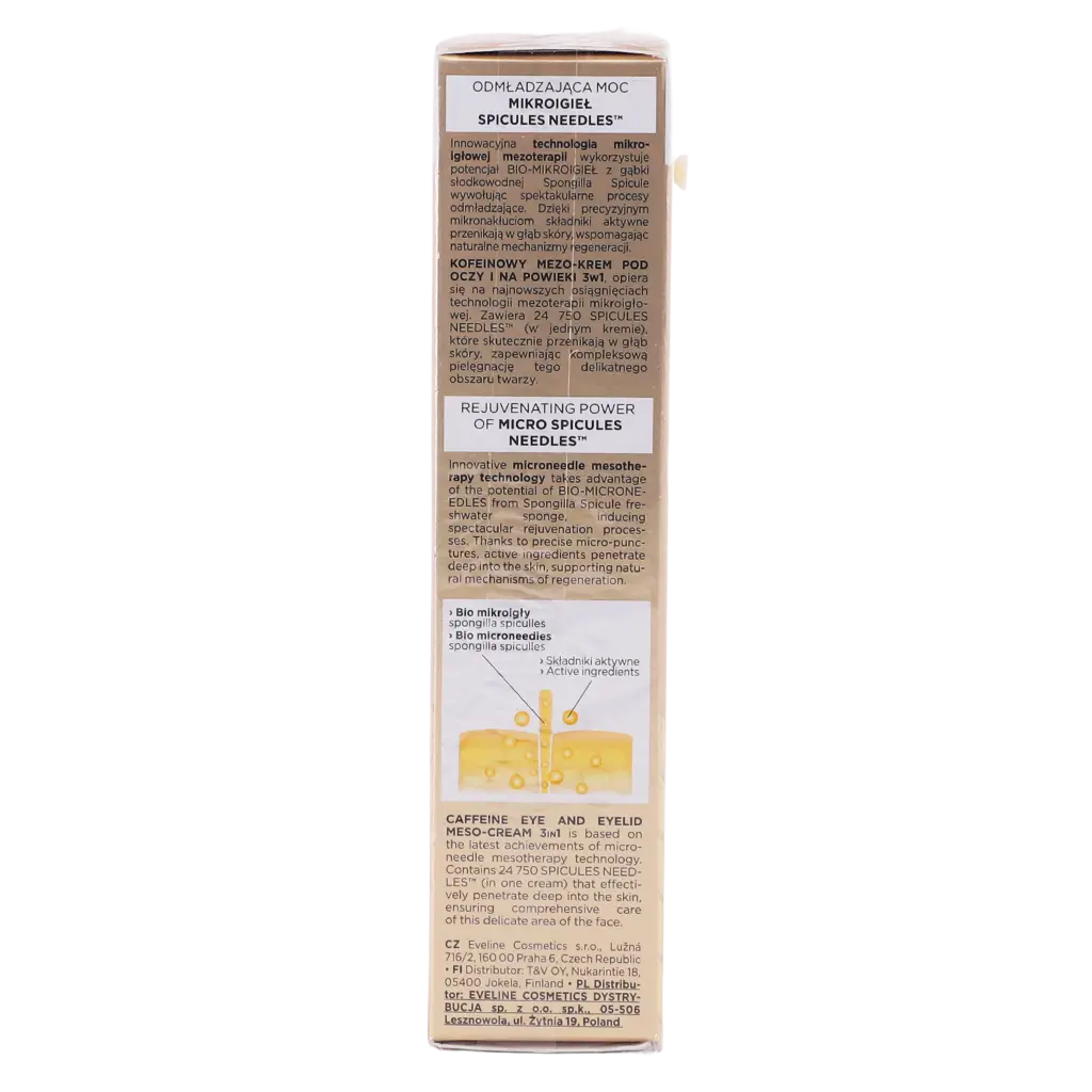 Eveline Remodelift Anti Wrinkle Eye Cream With Microneedles 15 ml - view 5
