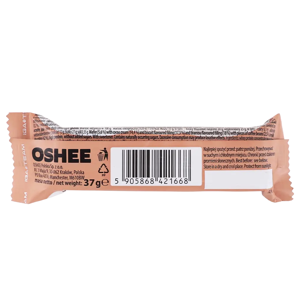 Oshee Crispy Wafer Tiramisu 48 gm - view 2