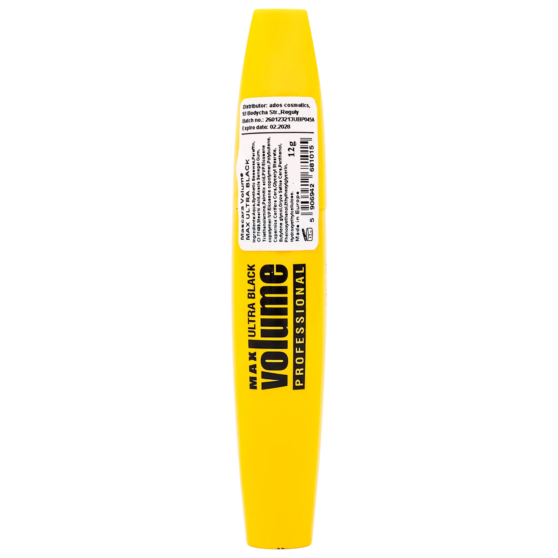 Ados Mascara Volume Max Ultra Black - view 3