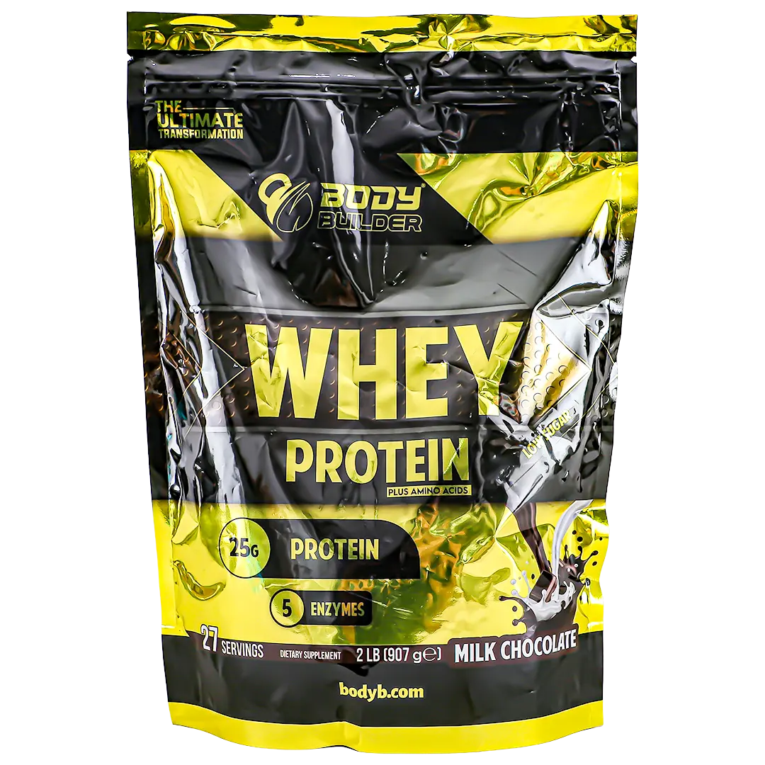 Body Builder 100% Whey Protein Milk Chocolate 907 Gm - view 2