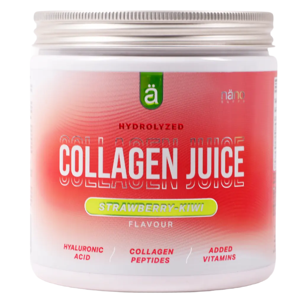 Nano Supps Collagen Juice Hydrlyzed Strawberry-Kiwi Flavour 300 gm - view 1