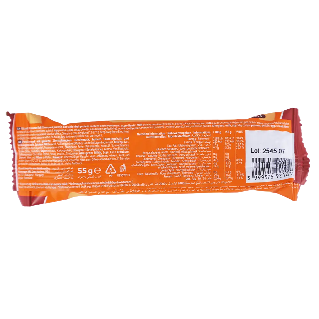 Nano Supps Protein Bar Cinnamon Roll 55 gm - view 3