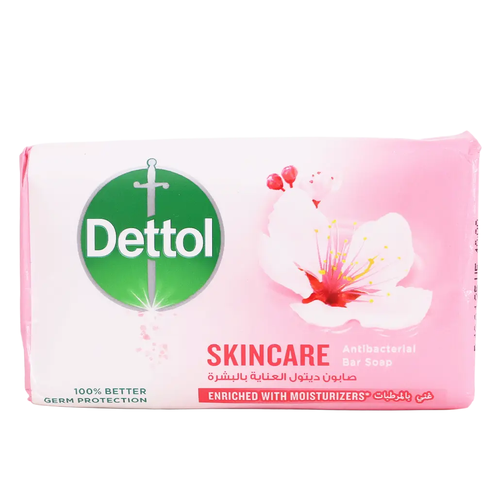 Dettol Skincare Bar Soap Rose and Sakura Blossom Scent 165 gm - view 2