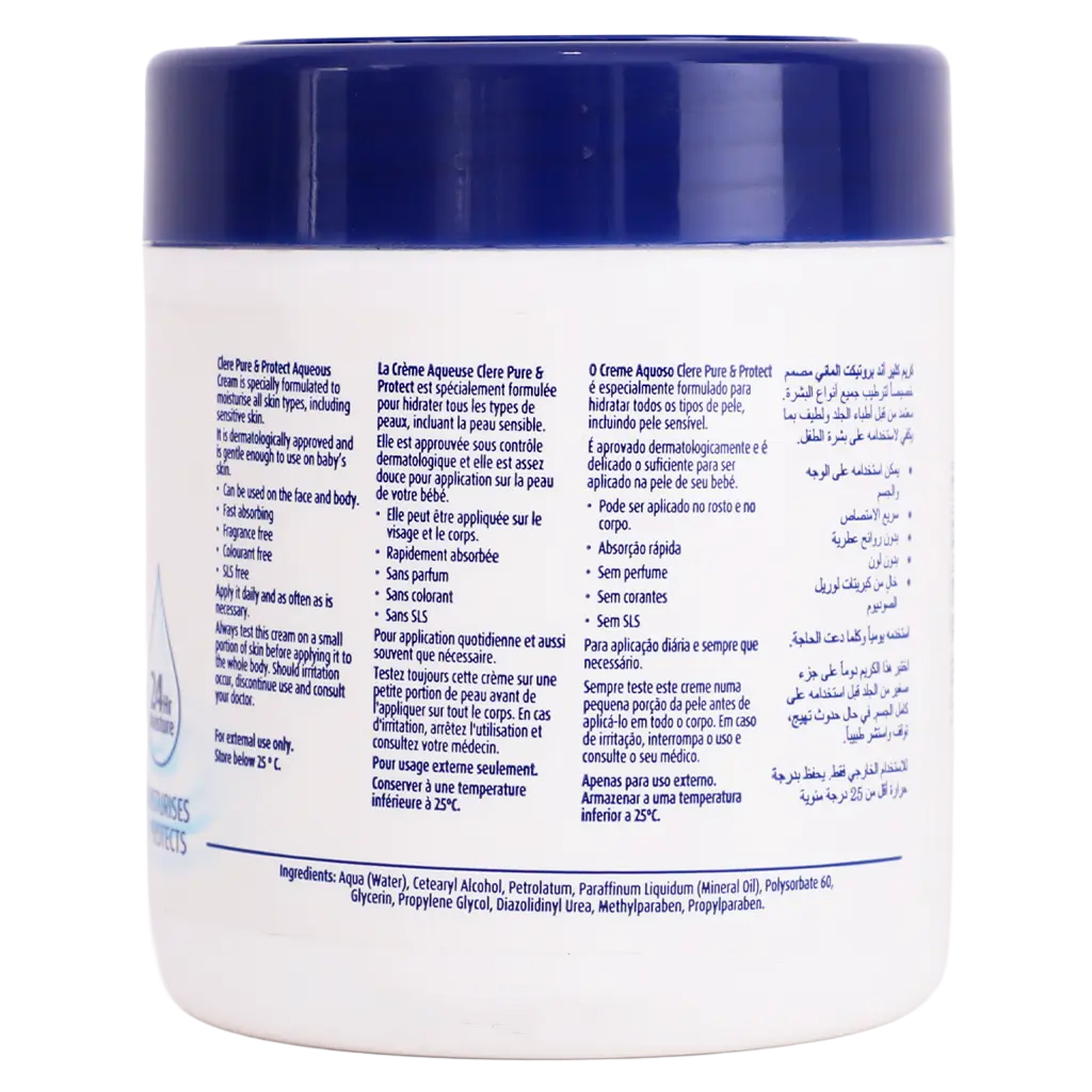 Clear Body Cream Water Pure Protect 475 ml - view 3