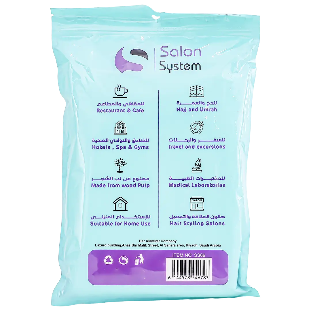 Salon System Sanitary Towels For Face And Hair And BOdy Single Use 3 Towels - view 2