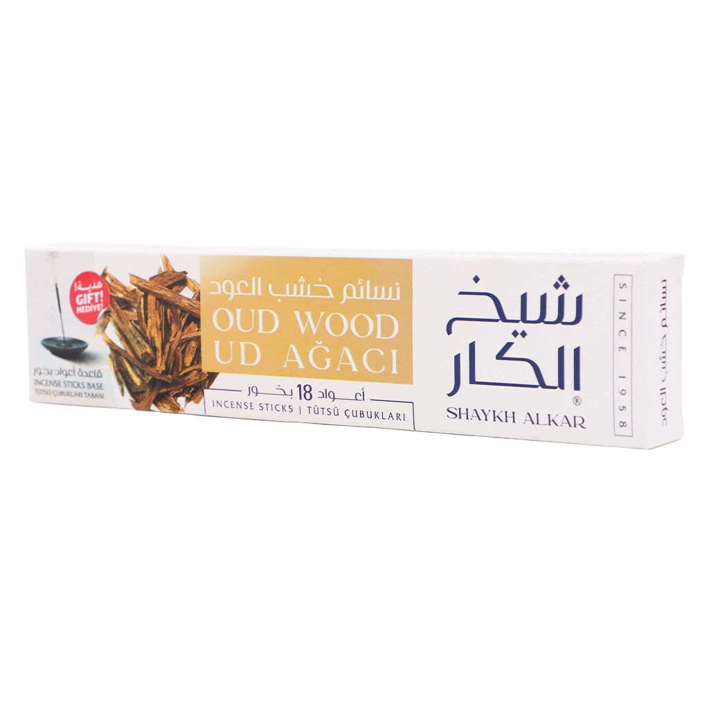 Shaykh AlKar Oud Wood Incense Sticks 18 pcs