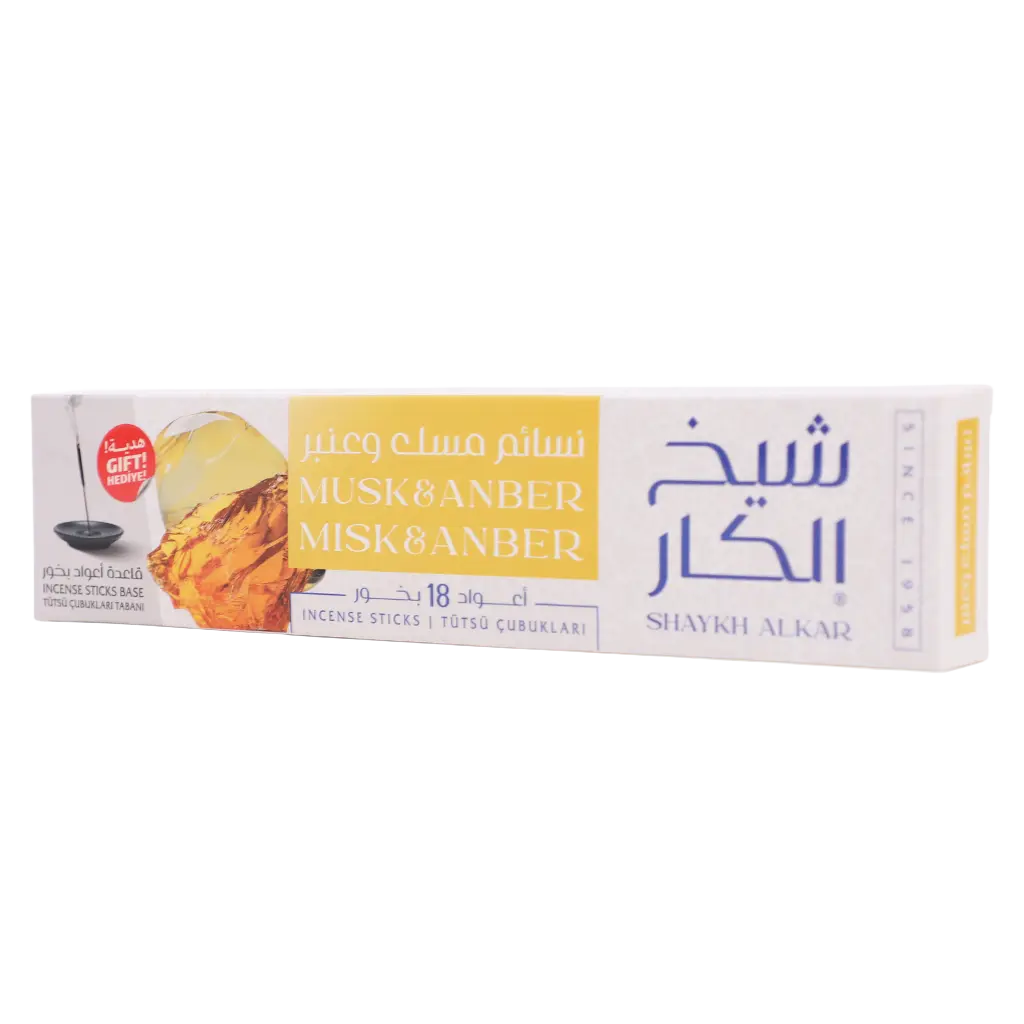 Shaykh AlKar Musk & Amber Incense Sticks 18 pcs - view 1