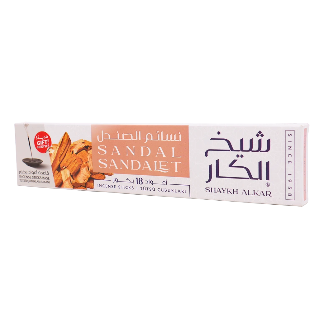 شيخ الكار أعواد بخور الصندل 18 حبة