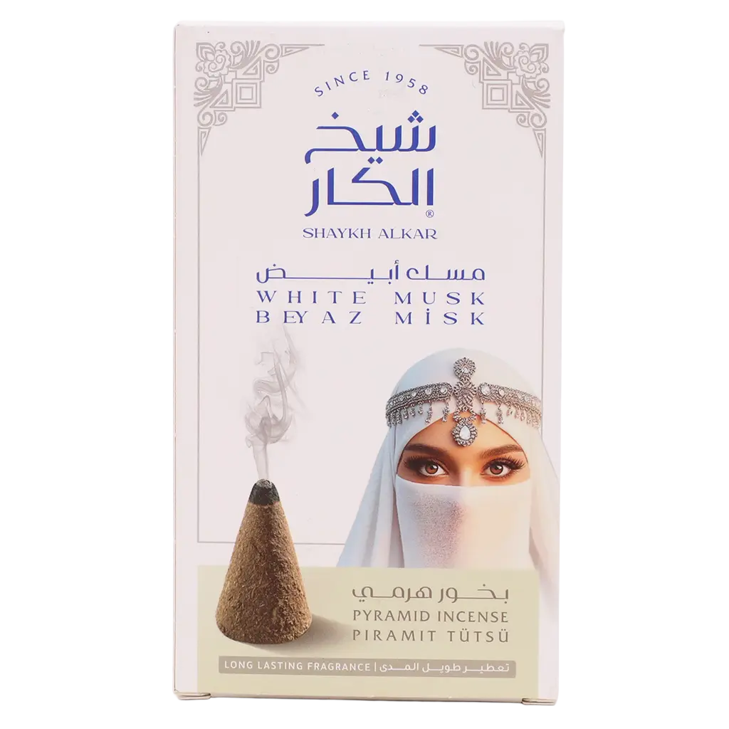 Shaykh AlKar White Musk Pyramid Incense 12 pcs - view 2